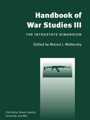 cover image of Handbook of War Studies III